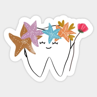 StarFish Molar Sticker